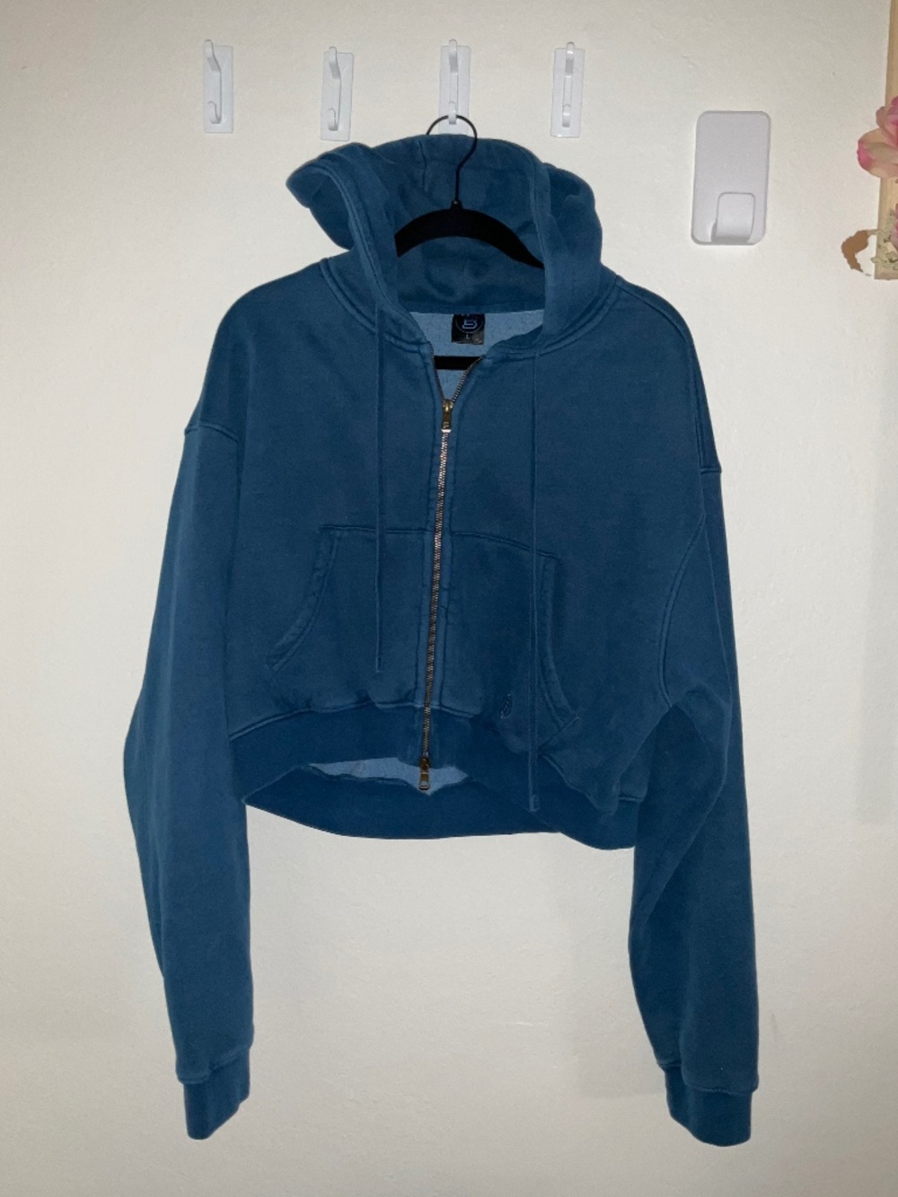 Body Envy Azul Cargo Zip Hoodie